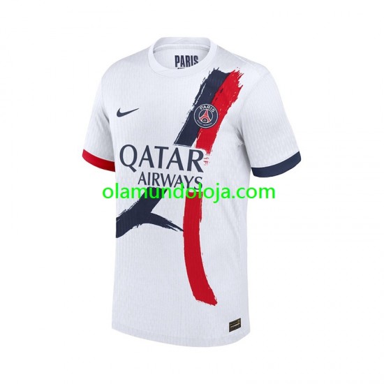 Camisola Paris Saint-Germain Homem Equipamento Segundo 2024-2025 Manga Curta